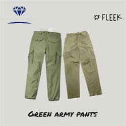 Green Army pants  (DV -10-13)