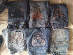 Ladies Y2K Flare Jeans