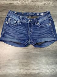 452 | Upcycled Miss mee and True Religion Short