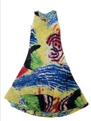 Md31 -vestito dipinto in stile fairycore -8p -9/10..