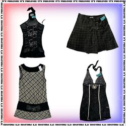 Alt Baddie Fits - tops, skirts and dresses (SS-137..
