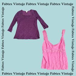 (FV-091) Y2K Lace Tops