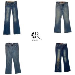 Y2L Unique Denim Flared Jeans (Rw-894)