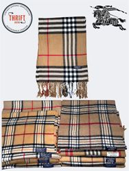 T1752 バーバリー ベージュ スカーフ 🧣