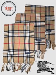 T1753 バーバリー ベージュ スカーフ 🧣