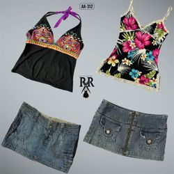 Y2K Black Rave Mix and Match (AA-312)