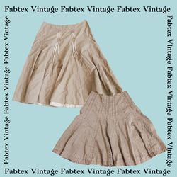(FV-110) Saias Marrons Estéticas Y2K