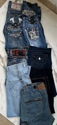 Jeans Autênticos Miss Me jeans verdadeira religião