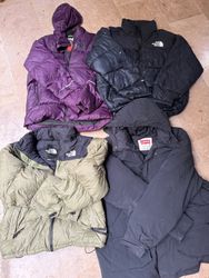 Mix brands puffer jackets