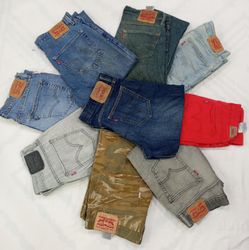 CRZ0069 Vintage Levi’s Heritage Denim Pants Bundle
