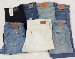 CRZ0078 Calças Jeans Azuis Vintage Levi’s