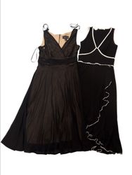 Md33 -Vestido midi/largo negro -10p -9/10/25