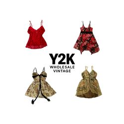 Y2K European Grunge Vixen Cami tops mix (YWV206)