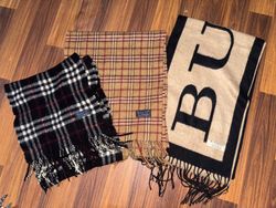 bufandas de Burberry