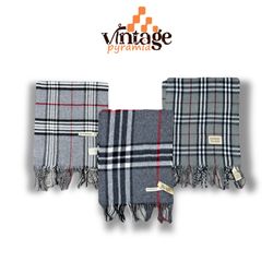 Écharpes Burberry VPX158 100 % cachemire authentiq..