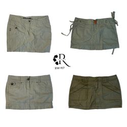 Y2K Cotton Mini Skirts (RW-917)