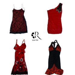 Y2K Romantic Vibe midi dresses (Rw-926