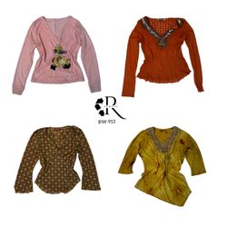 Y2K Cute Vibe Full sleeve Tops (Rw-913)