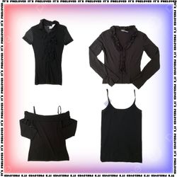 Black Not Basic- Y2K Tops, dresses and Skirts Mix ..