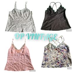 OP VINTAGE 0021Y2K SLIP TOPS