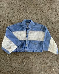 Upcycled Lace Net Jacket