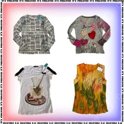 Unique Y2k Printed Tops (SS-1399)