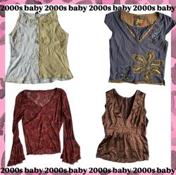 Fall themed y2k tops-071