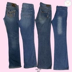 Pantalones vaqueros acampanados de talle alto Vint..