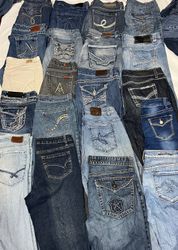 Y2K Esteblished fleyeard jeans pant