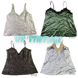 OP VINTAGE 0023 Y2K CAMI SLIP TOPS