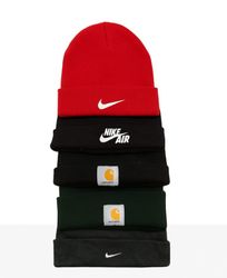 Carhartt with mixed beanie