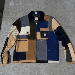 Carhartt Patchwork Rework Style Detroit Jackets
