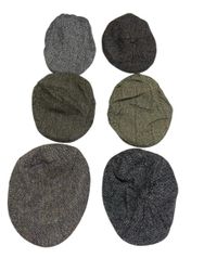 Sombreros de lana Harris tweed