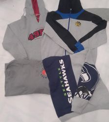 ZV0060 vintage NFL,NHL, NBA hoodie/sweatshirt