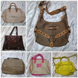 Designer Mix Brand Handbag Bundle – 11 Pieces