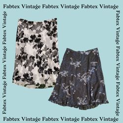 (FV-121) Y2K Floral Printed Skirts