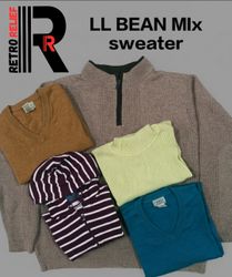 Mix LL Bean sweaters bundle