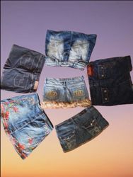 Denim studio mini ladies skirts (MSK-36)