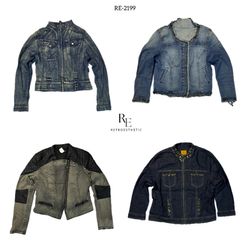 Y2K IT Girl Denim Jackets (RE-2199)