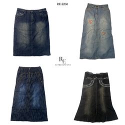 Y2K Britney Era Maxi Skirts (RE-2206)