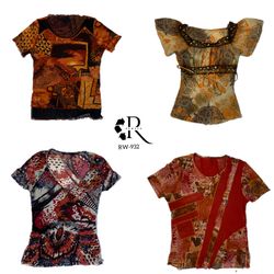 Y2K Colour Full Tank Tops(RW-932)