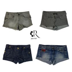 Y2K Britney Era Low-Rise Denim Short (RW-934)