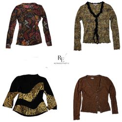 Y2K Earthy Ton Full Sleeve Tops (RE-2165)