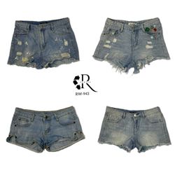 Y2K Brithney Era Denim short (Rw-943)