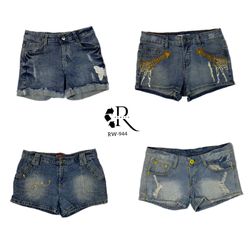 Y2K IT Girl Denim Shorts (Rw-944)