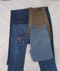 CRZ0101 Vintage LLW Pantalones de Trabajo de Mezcl..