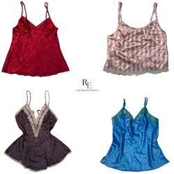 Y2K Pretty Girl Era Silk Slips (RE-2169)