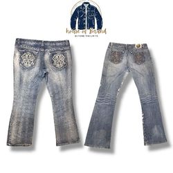Flared jeans