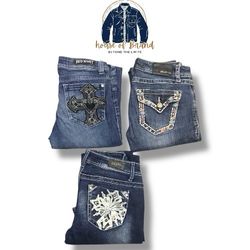 Flared jeans