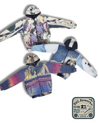Upcycled Tapestry Hoodie